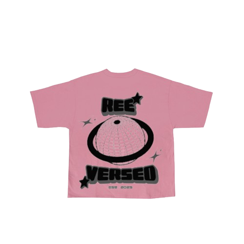 HOT PINK REEVERSE YOUR IDEAS T-SHIRT