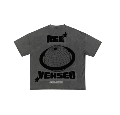 DARK GREY REEVERSE YOUR IDEAS T-SHIRT