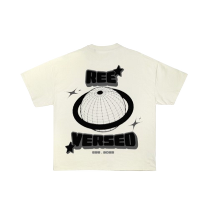 CREAM REEVERSE YOUR IDEAS T-SHIRT